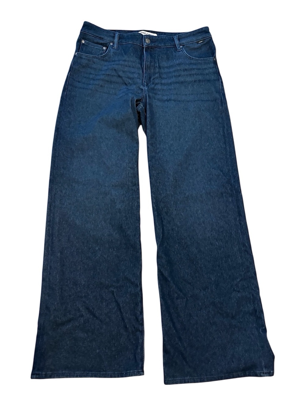 Mavi Sabrina Wide Leg Jeans Mid rise Dark Blue - Picture 3 of 11